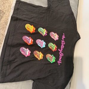 Old Navy Black Tee Rolling Stones